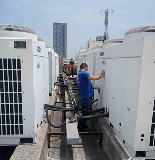 志丹中央空调制热和不制冷系统维修方法